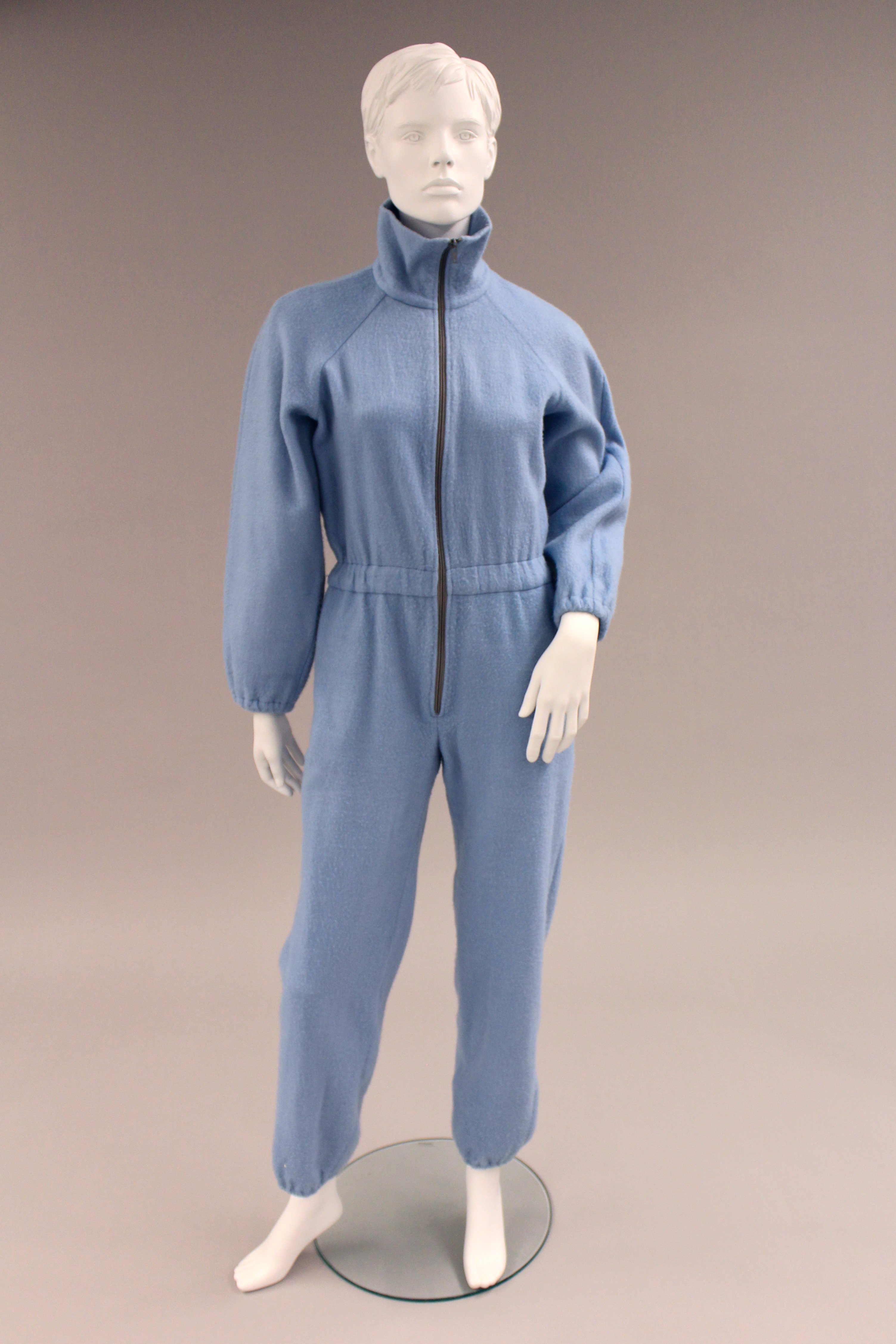 Light Blue Ski Jumpsuit, 1960-1970.